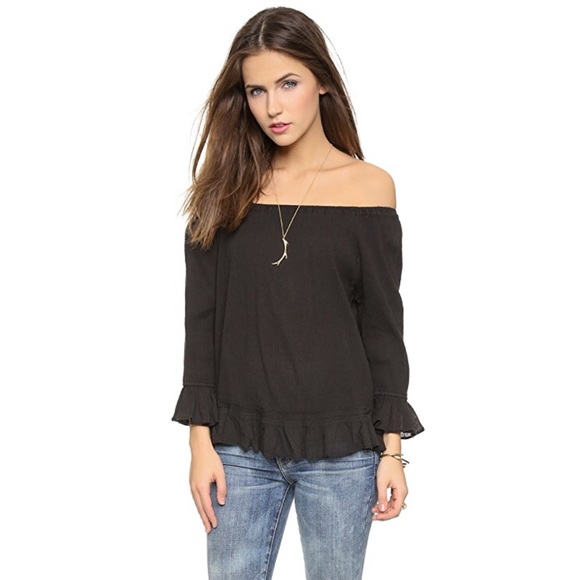 BRAND NEW 🖤 LOVE SAM "Bella" Off The Shoulder Top - Picture 4 of 4